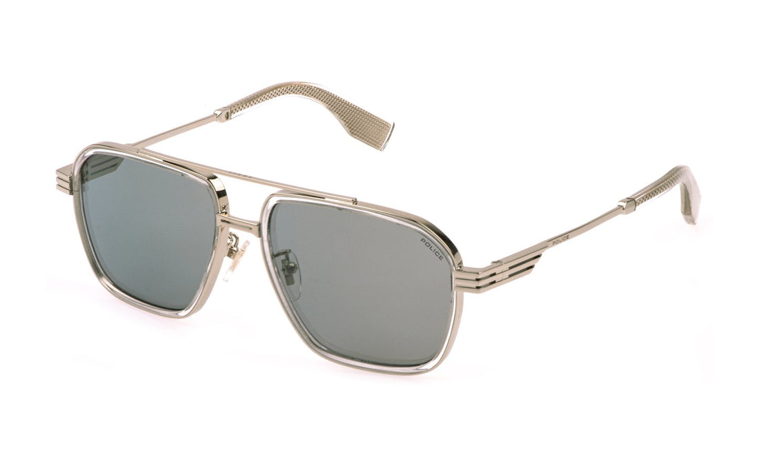 Óculos de sol police splq91e 8ffg dorado navigator masculino tamanho 58mm - Vista principal