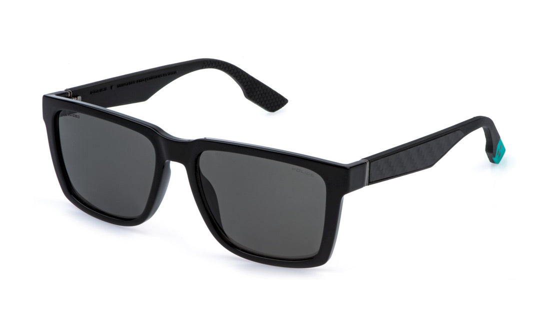 Occhiali da sole police splr49m z42p negro square masculino taglia 57mm - Vista principale