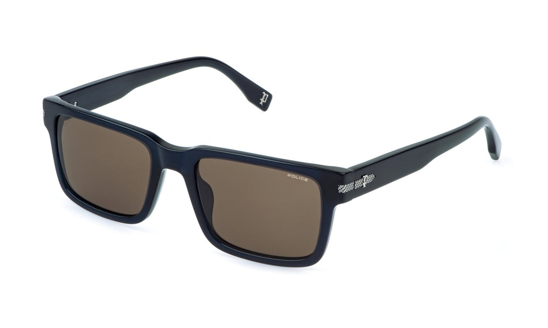 Occhiali da sole police splr75 03lm azul square masculino taglia 57mm - Vista principale