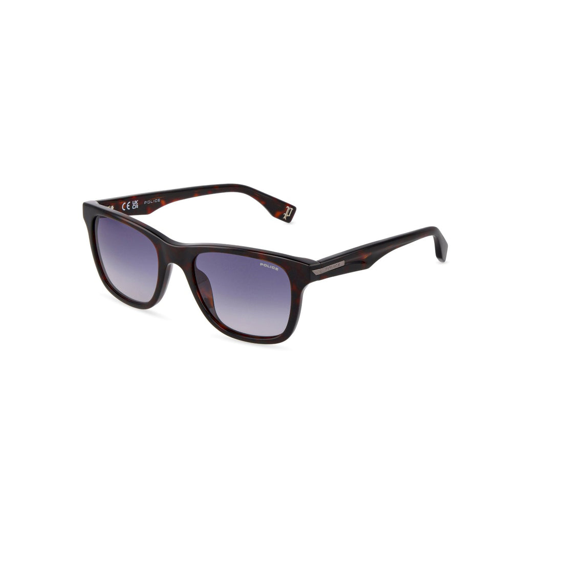 Occhiali da sole police splu68 0722 havana square masculino taglia 53mm - Vista principale