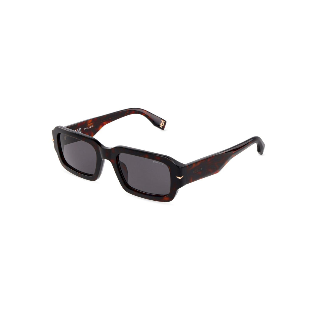 Occhiali da sole police splu72 0722 havana square masculino taglia 54mm - Vista principale
