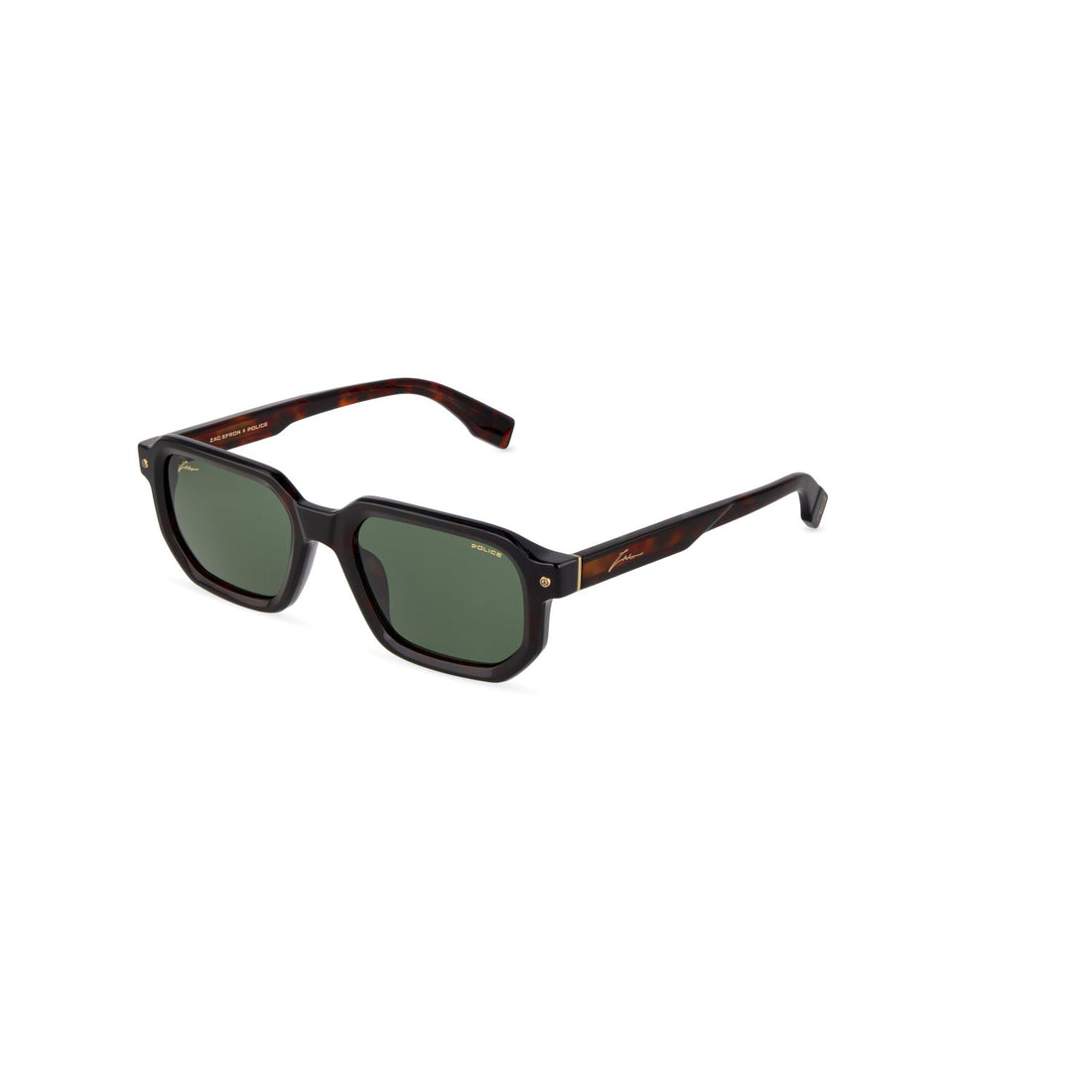 Occhiali da sole police splu82 0722 havana square masculino taglia 53mm - Vista principale