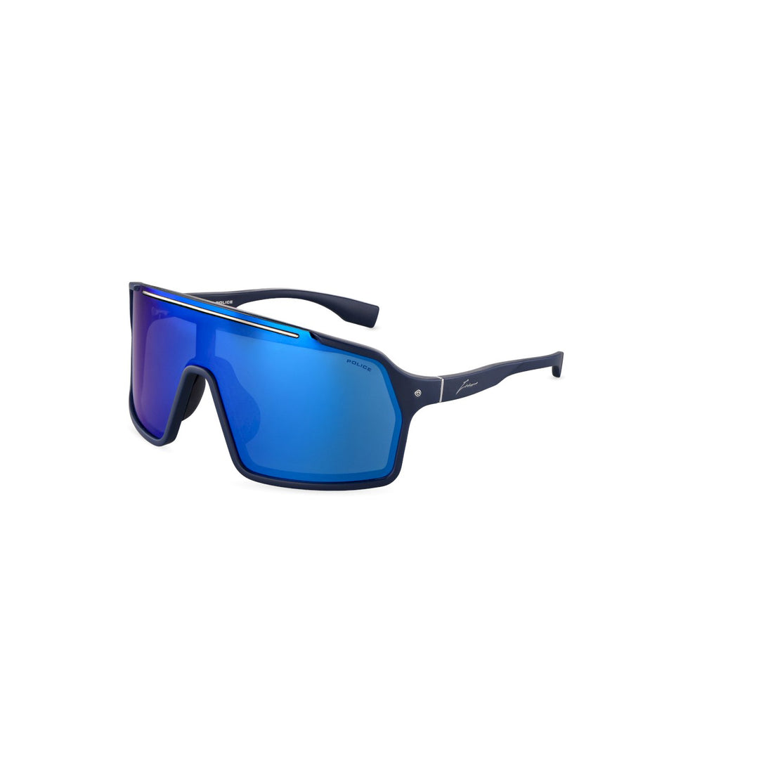Occhiali da sole police splu84 r22b azul shield masculino taglia 99mm - Vista principale