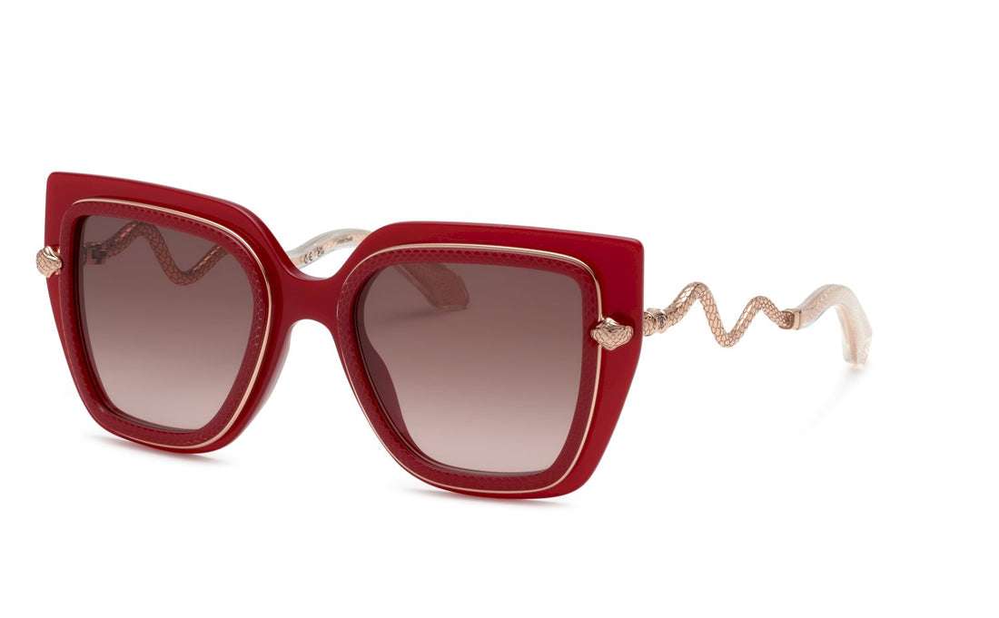 Sunglasses roberto cavalli src097m 09ez rojo butterfly femenino size 52mm - Main view