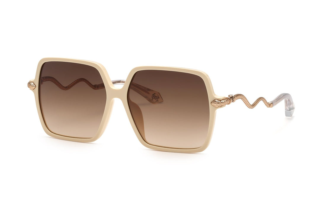 Gafas de sol roberto cavalli src132 09x7 beige square femenino talla 59mm - Vista principal
