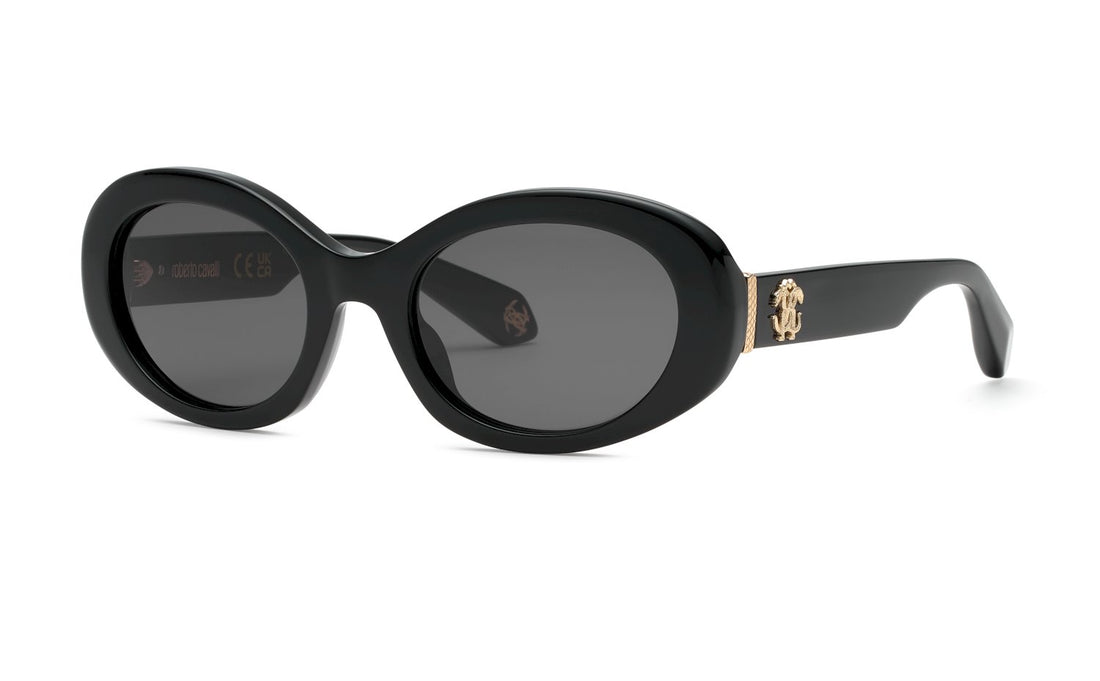 Gafas de sol roberto cavalli src142m 0700 negro oval femenino talla 54mm - Vista principal