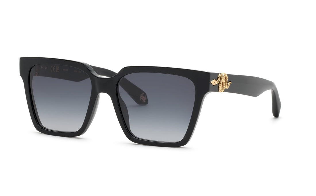 Gafas de sol roberto cavalli src153m 0700 negro square unisex talla 56mm - Vista principal