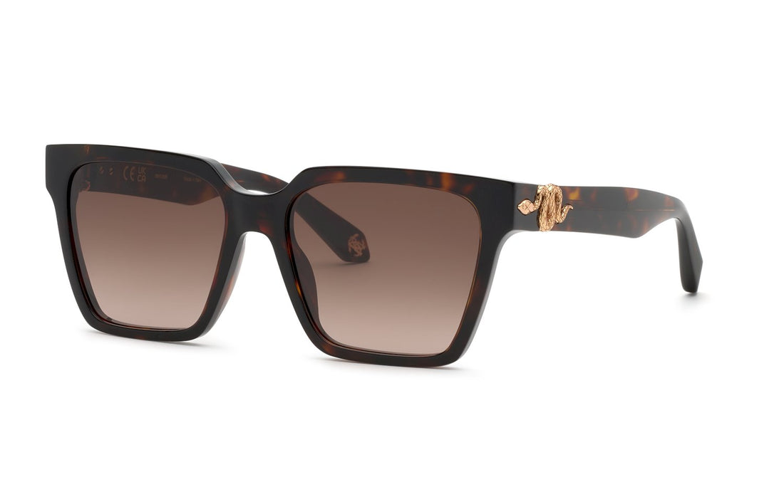 Gafas de sol roberto cavalli src153m 743y havana square unisex talla 56mm - Vista principal