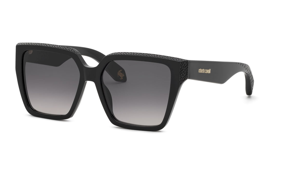 Gafas de sol roberto cavalli src156m 0700 negro square femenino talla 56mm - Vista principal