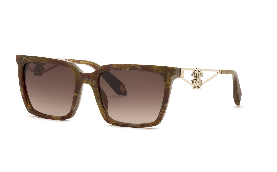 Gafas de sol roberto cavalli src157m amsk marron square femenino talla 54mm - Vista principal