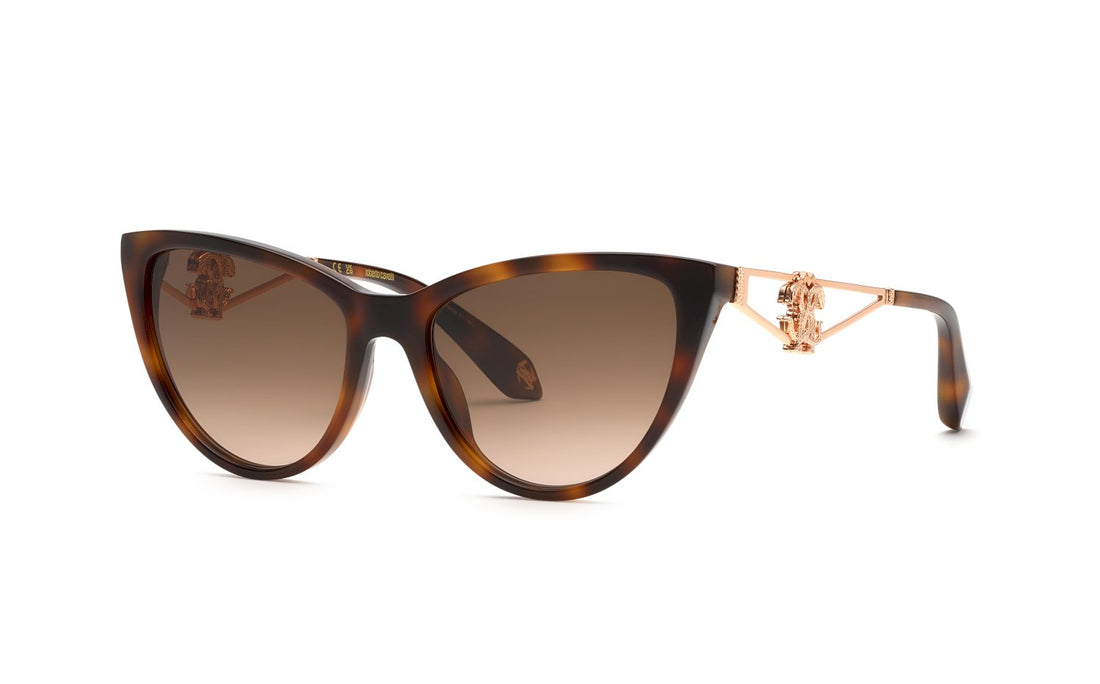 Gafas de sol roberto cavalli src158m 9ajk havana butterfly femenino talla 54mm - Vista principal