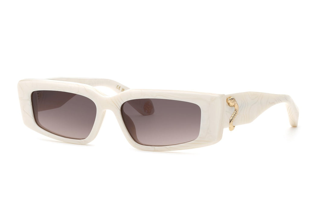 Gafas de sol roberto cavalli src185 07gu blanco square femenino talla 55mm - Vista principal
