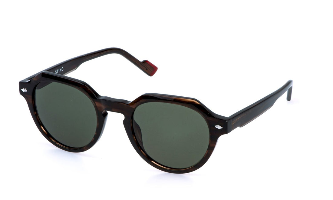 Óculos de sol sting sst571 0geq negro pantos masculino tamanho 51mm - Vista principal