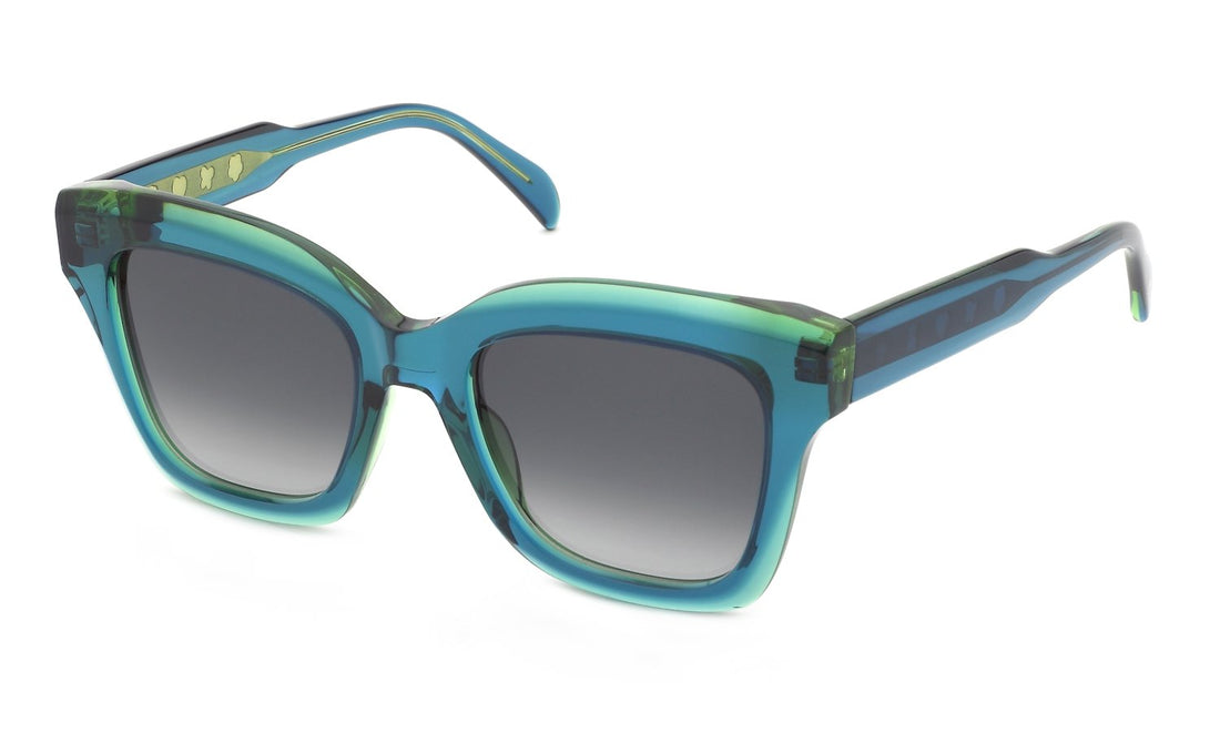 Occhiali da sole tous stoc81v 09bz verde square femenino taglia 53mm - Vista principale