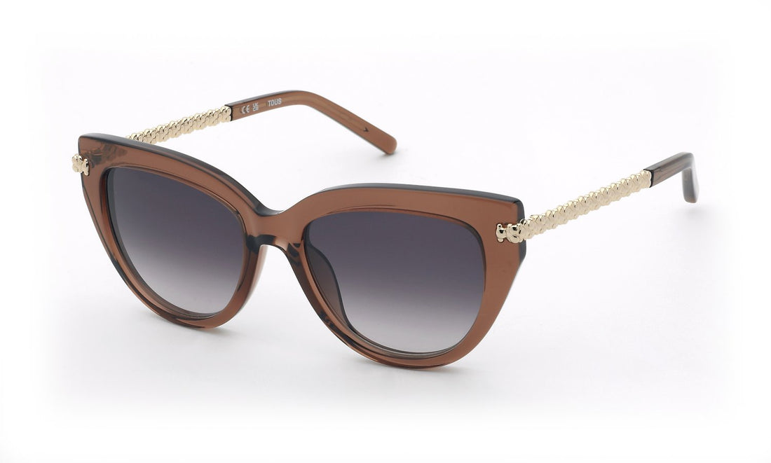 Occhiali da sole tous stod13 0893 marron butterfly femenino taglia 53mm - Vista principale