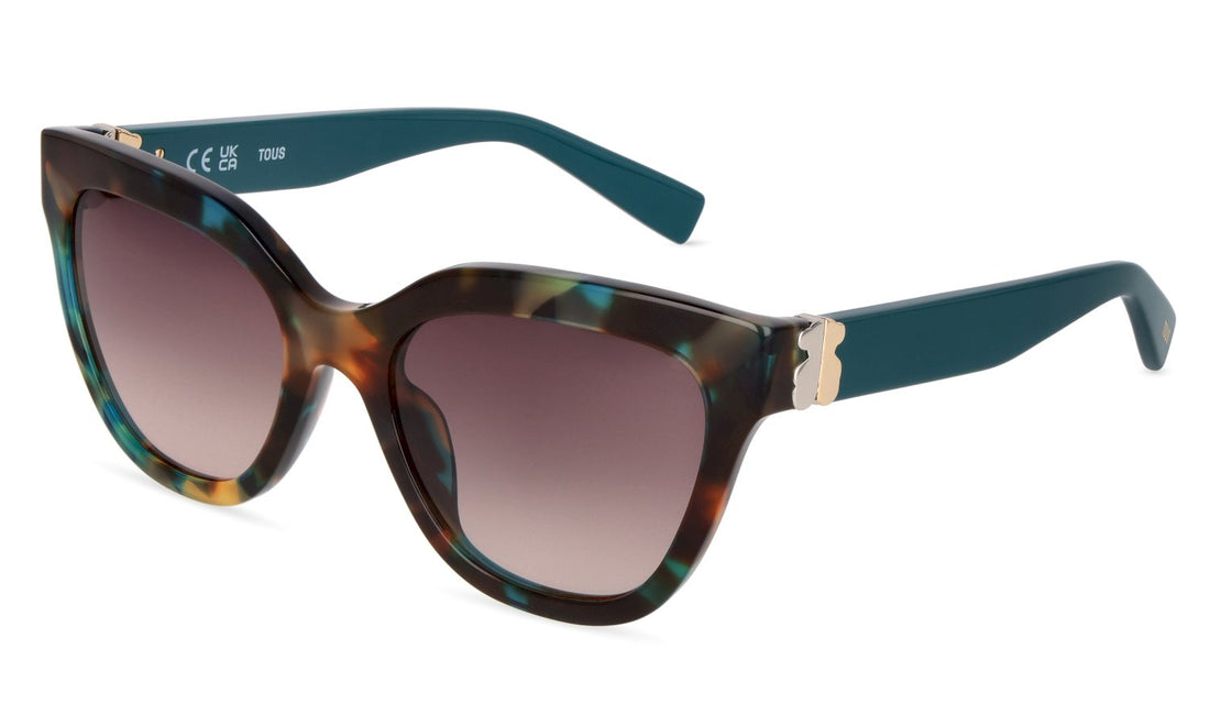 Lunettes de soleil tous stod63 0v34 marron square femenino taille 54mm - Vue principale