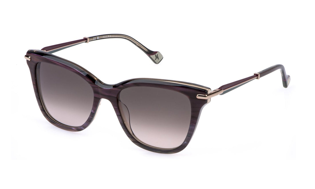 Occhiali da sole yalea sya196 0915 violeta butterfly femenino taglia 54mm - Vista principale