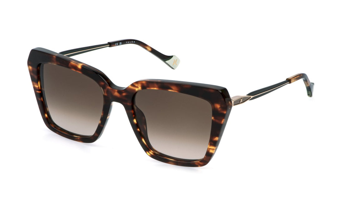 Occhiali da sole yalea sya218 0743 marron square femenino taglia 54mm - Vista principale
