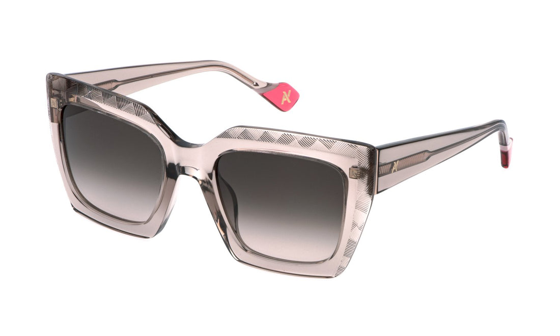 Occhiali da sole yalea sya220 07t1 beige square femenino taglia 53mm - Vista principale