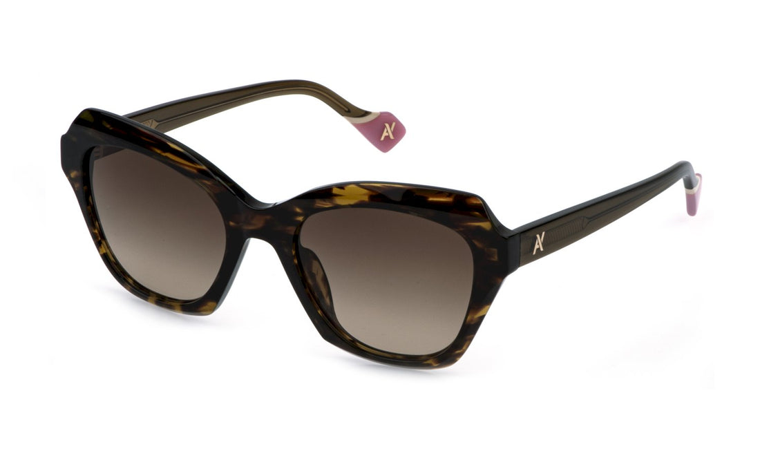 Occhiali da sole yalea sya241 02bv havana geometric femenino taglia 53mm - Vista principale