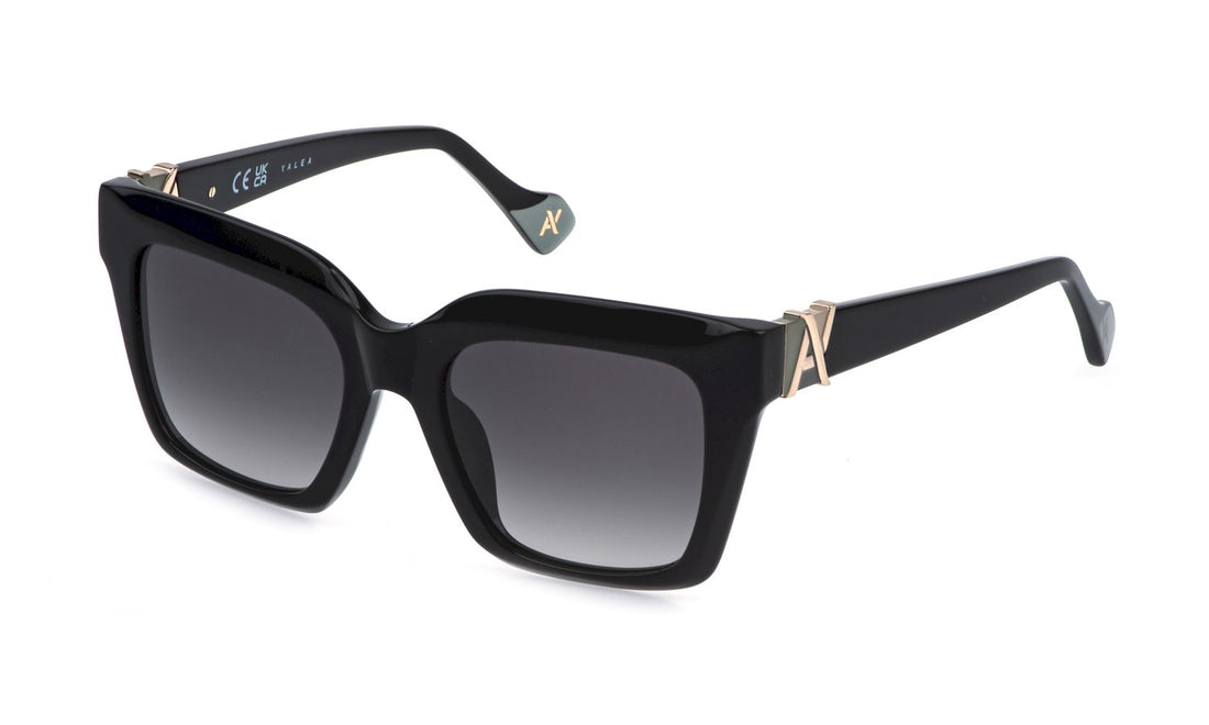 Occhiali da sole yalea sya243 0700 negro square femenino taglia 52mm - Vista principale