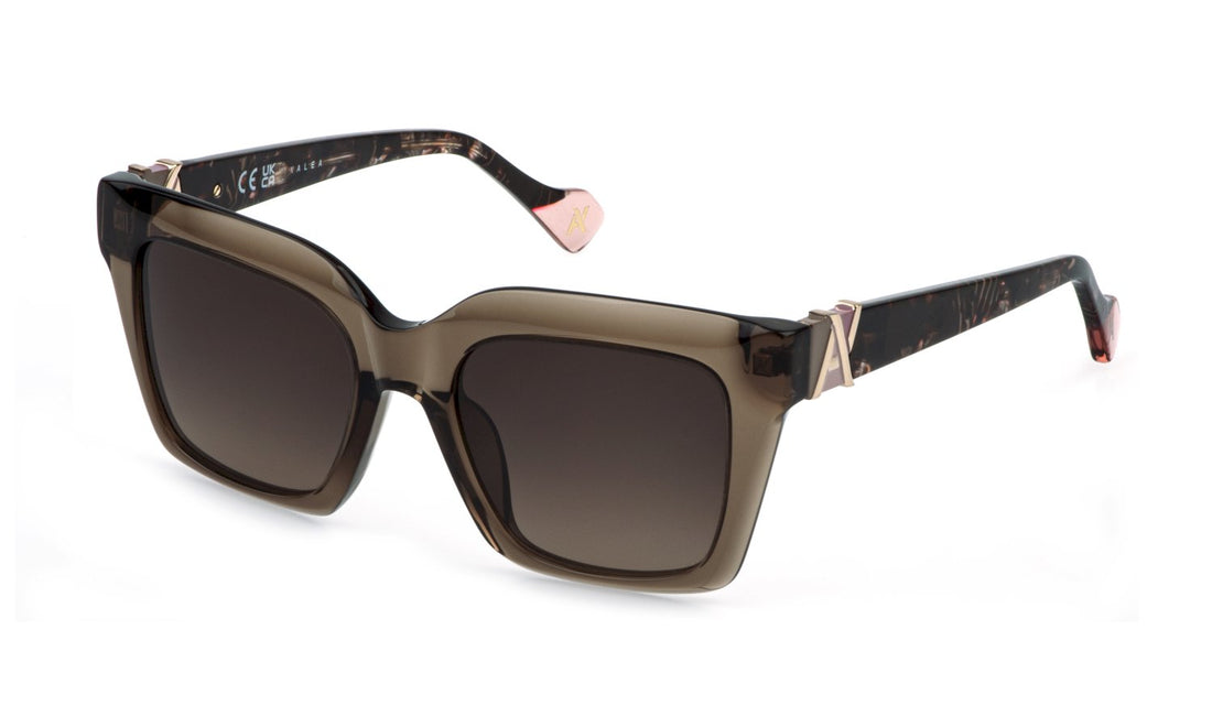 Occhiali da sole yalea sya243 09x8 marron square femenino taglia 52mm - Vista principale