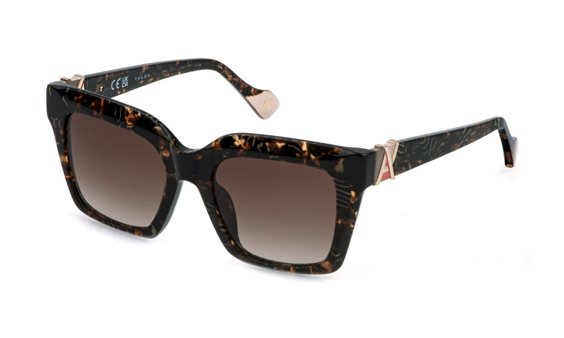 Occhiali da sole yalea sya243 0t75 marron square femenino taglia 52mm - Vista principale