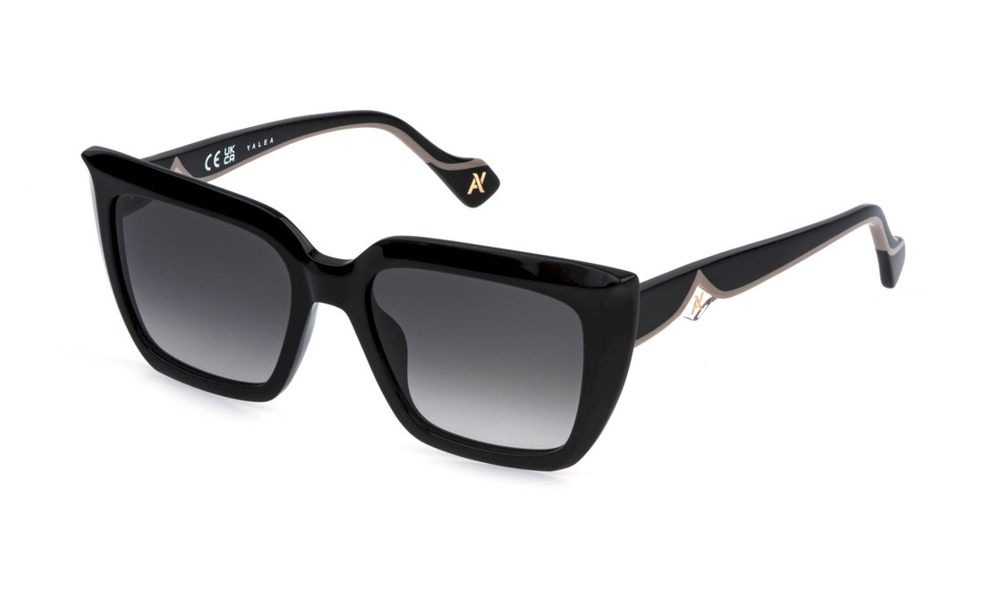 Occhiali da sole yalea sya248 0700 negro square femenino taglia 54mm - Vista principale