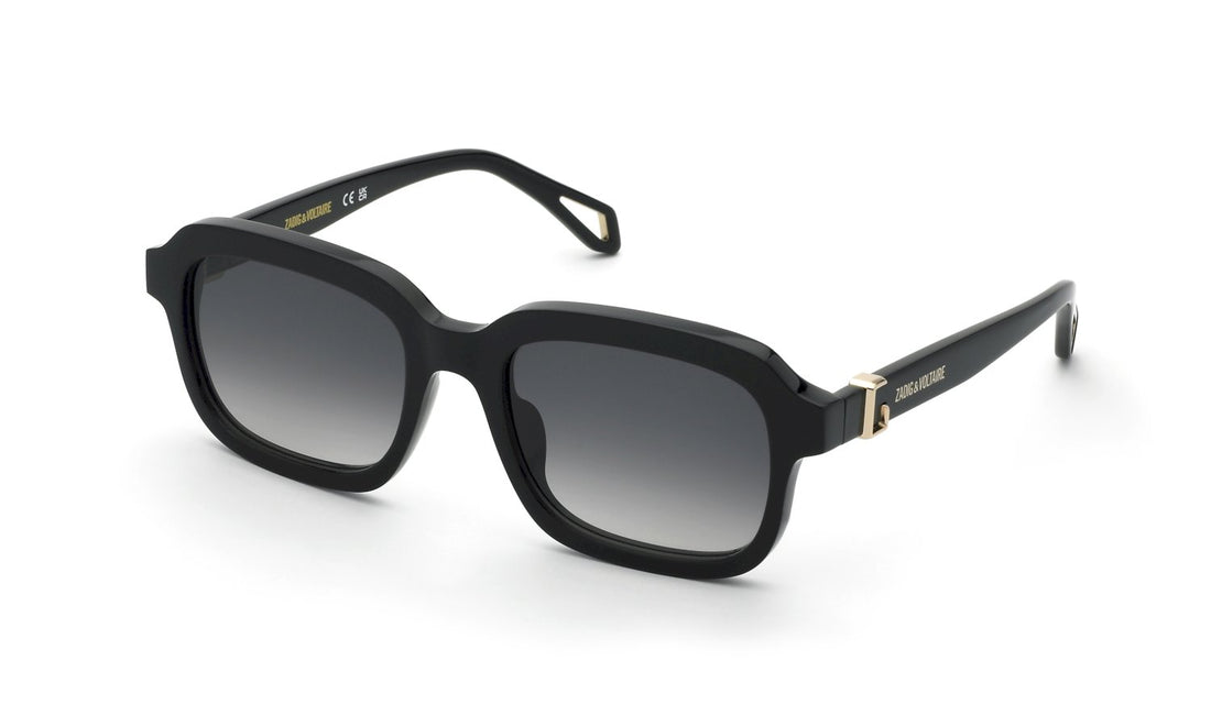 Occhiali da sole zadig&voltaire szv416 0700 negro square femenino taglia 53mm - Vista principale