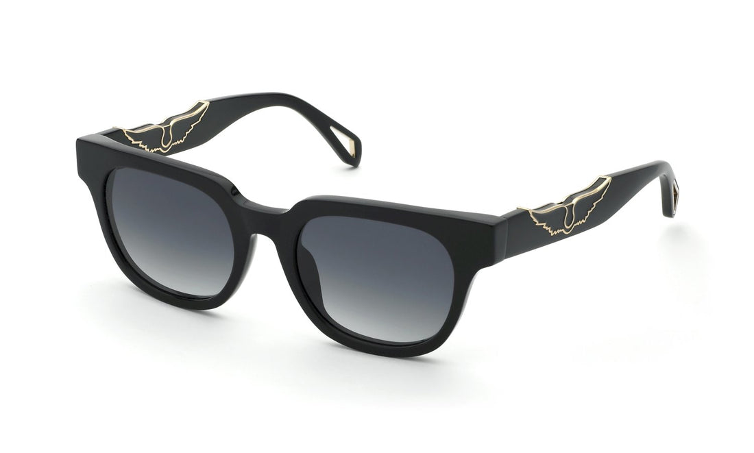 Occhiali da sole zadig&voltaire szv417 0700 negro square femenino taglia 50mm - Vista principale