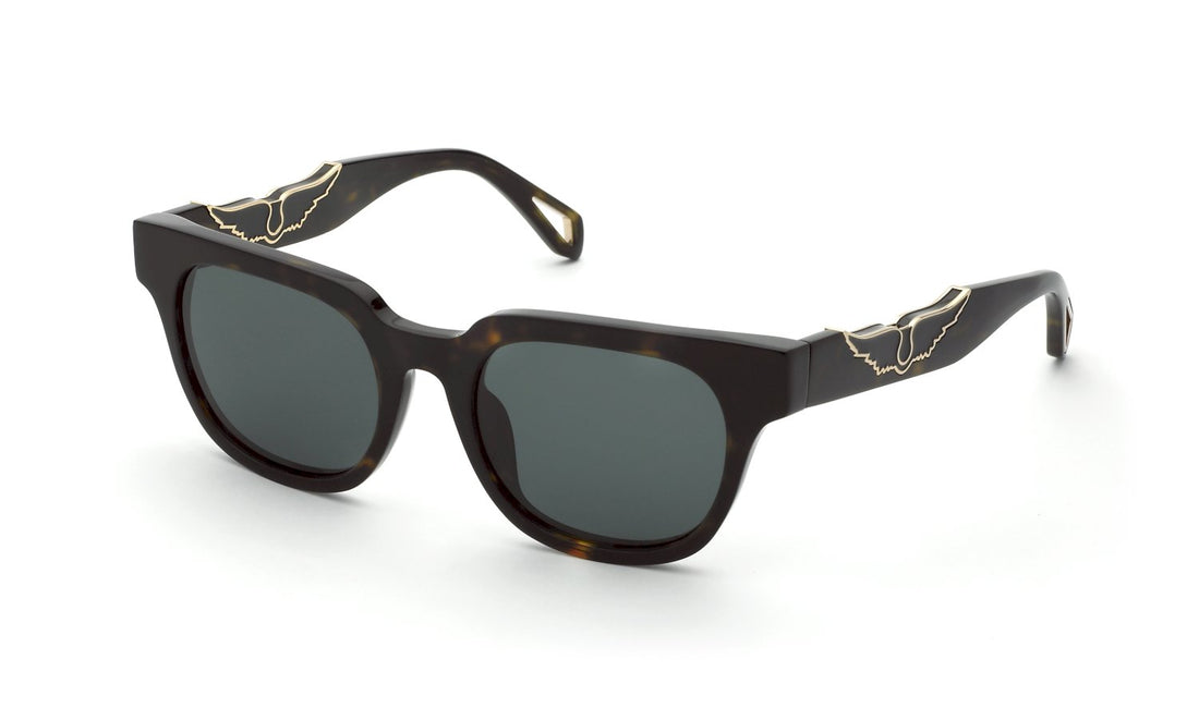 Occhiali da sole zadig&voltaire szv417 0722 havana square femenino taglia 50mm - Vista principale