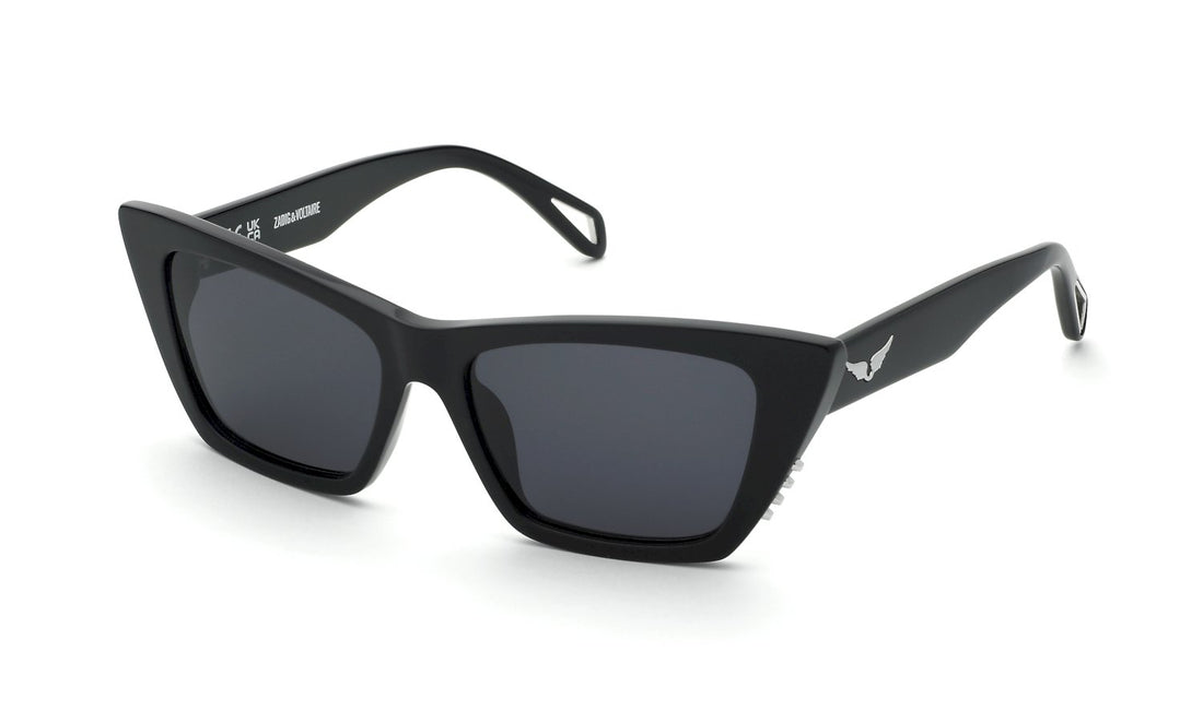 Occhiali da sole zadig&voltaire szv419v 700y negro butterfly femenino taglia 55mm - Vista principale