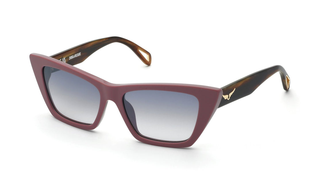 Occhiali da sole zadig&voltaire szv419 816x rosa butterfly femenino taglia 55mm - Vista principale