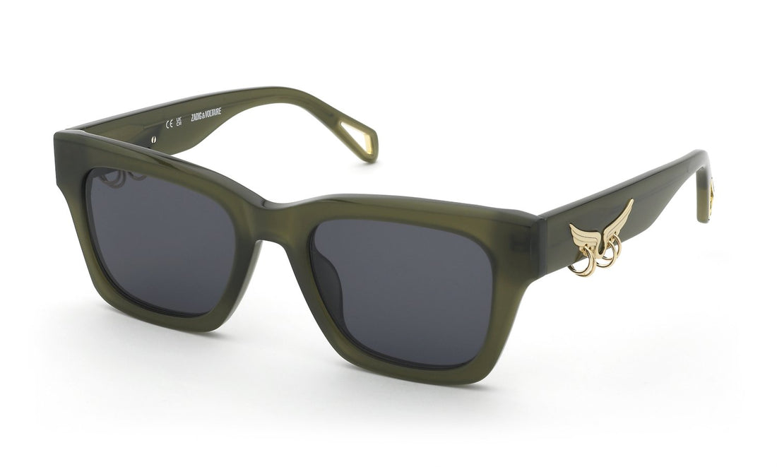 Sonnenbrillen zadig&voltaire szv461v 0736 verde square unisex größe 51mm - Hauptansicht