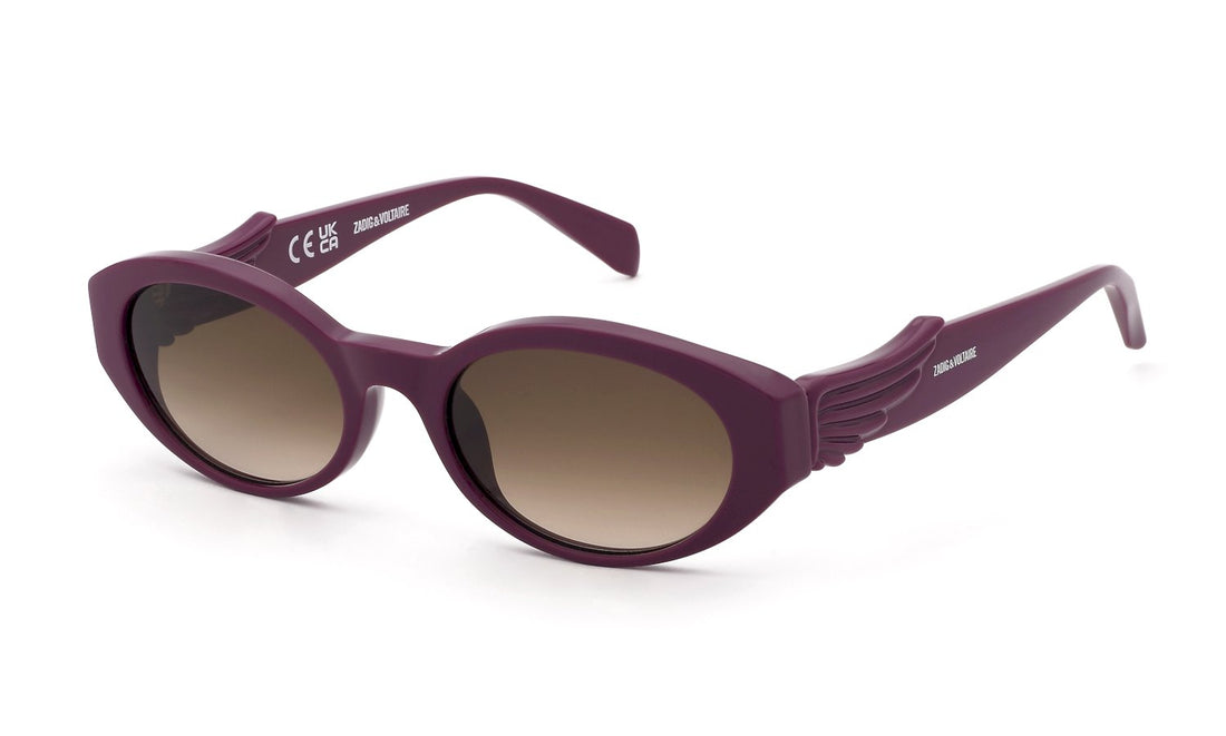 Óculos de sol zadig&voltaire szv502 09ma rosa oval femenino tamanho 54mm - Vista principal