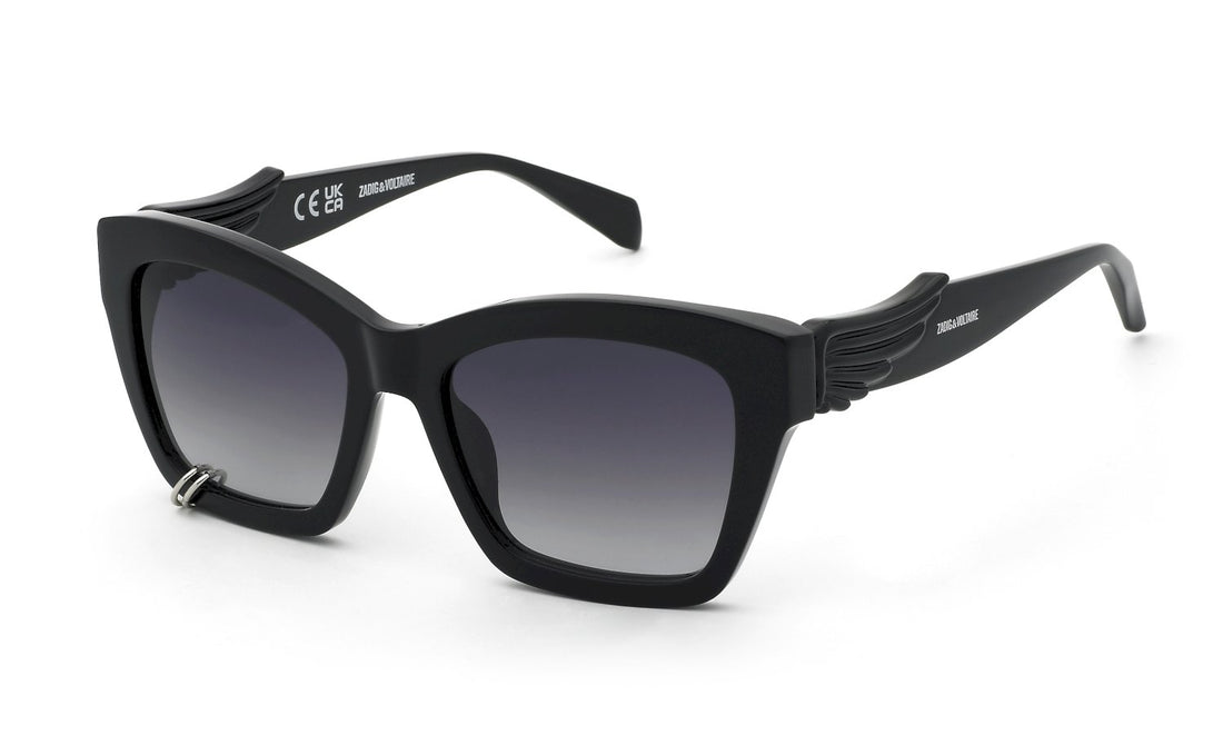 Sonnenbrillen zadig&voltaire szv503v 700y negro square femenino größe 55mm - Hauptansicht