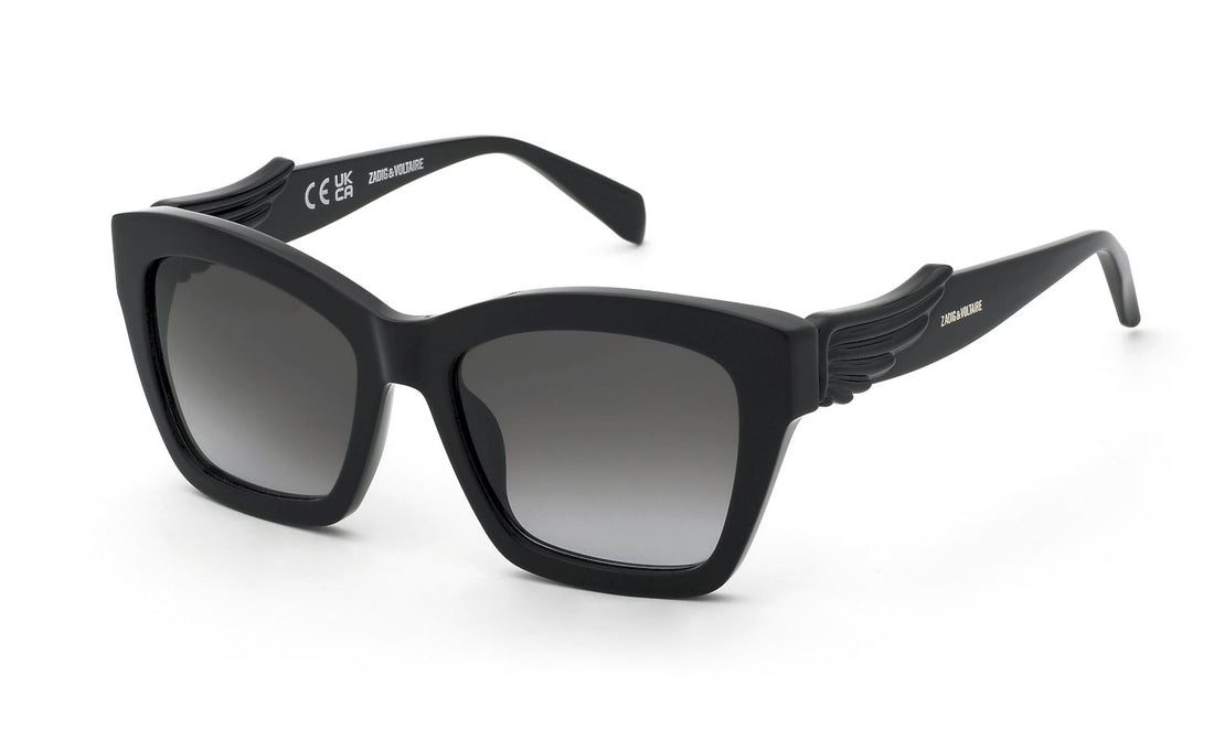 Occhiali da sole zadig&voltaire szv503 0700 negro square femenino taglia 55mm - Vista principale