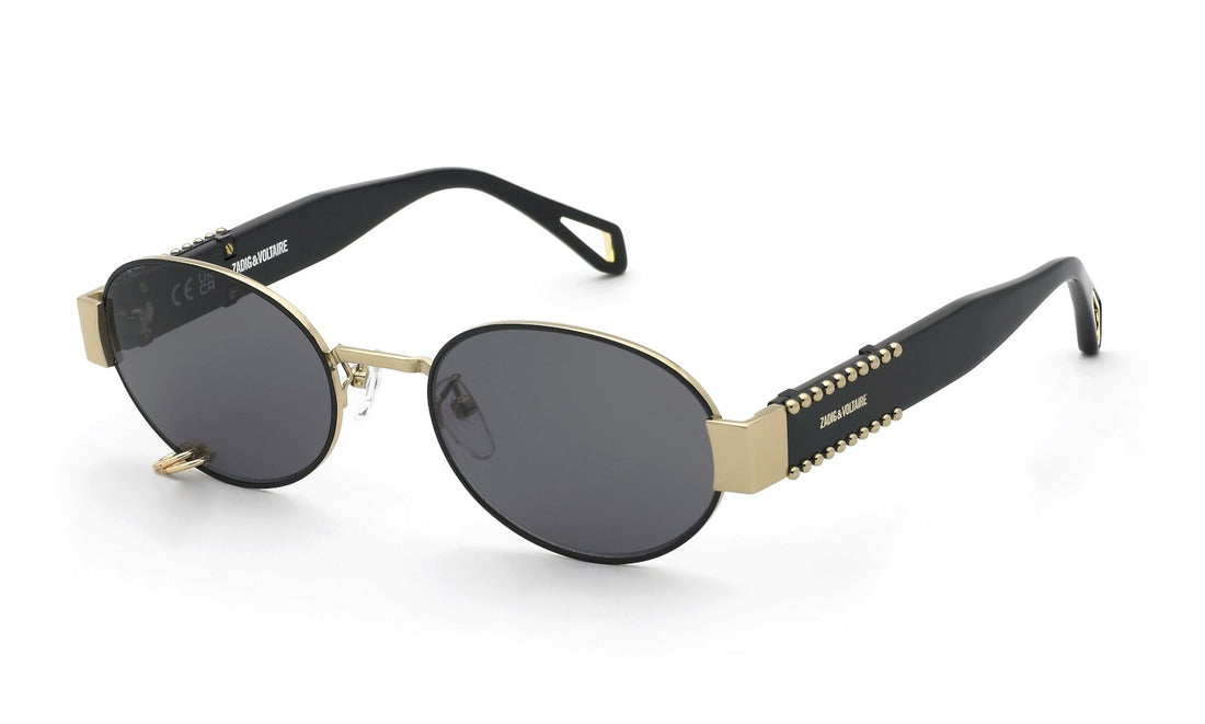 Óculos de sol zadig&voltaire szv504v 0301 dorado oval femenino tamanho 54mm - Vista principal