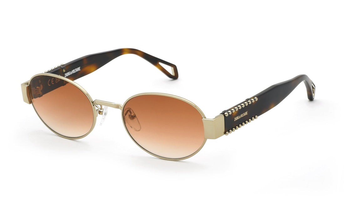 Óculos de sol zadig&voltaire szv504 0594 dorado oval femenino tamanho 54mm - Vista principal