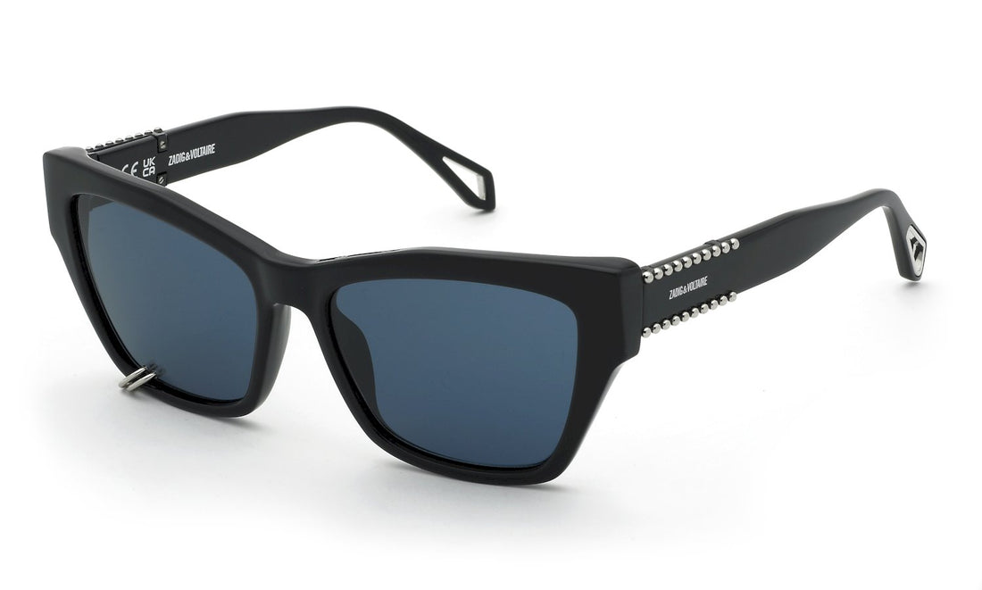 Occhiali da sole zadig&voltaire szv505v 700y negro geometric femenino taglia 56mm - Vista principale