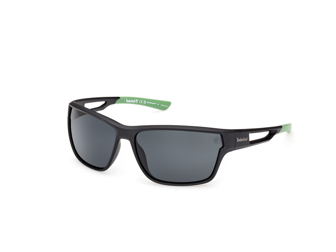 Lunettes de soleil timberland tb00001 02d negro rectangular masculino taille 65mm - Vue principale
