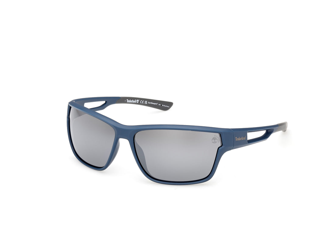 Lunettes de soleil timberland tb00001 91d azul rectangular masculino taille 65mm - Vue principale
