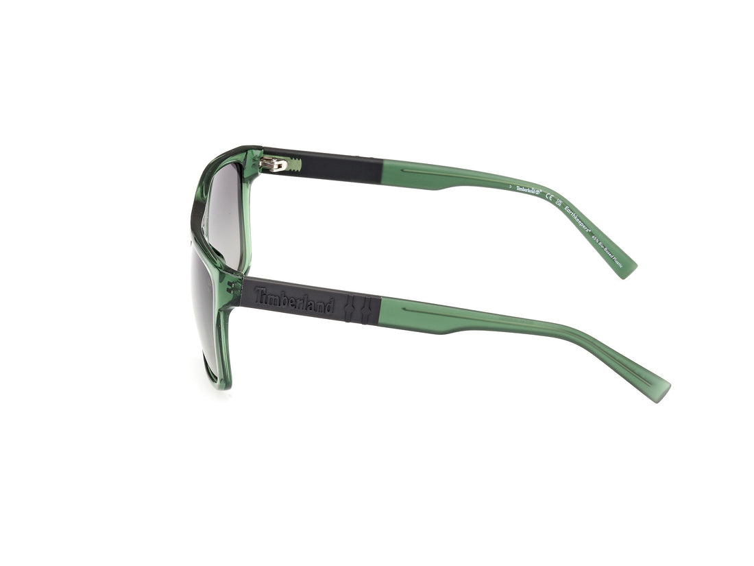Occhiali da sole timberland tb00005 95d verde masculino taglia 59mm - Vista dettagliata