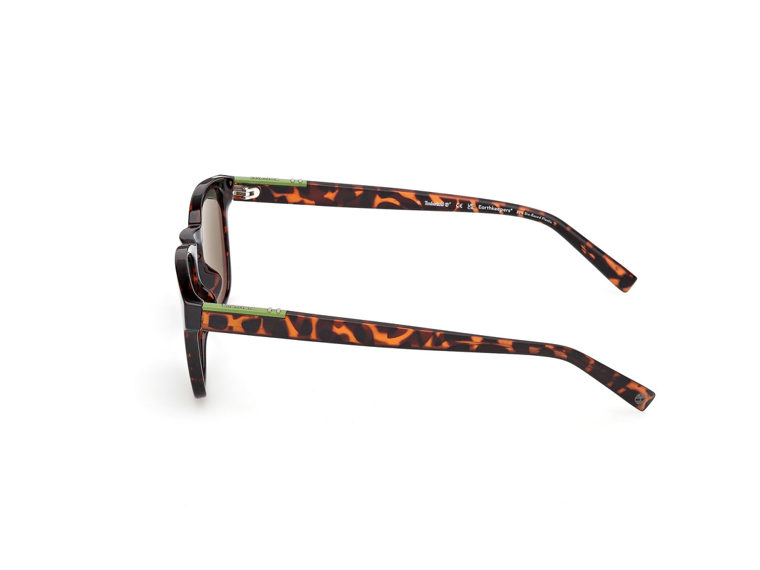 Sonnenbrillen timberland tb00007 56r havana round masculino größe 52mm - Detailansicht