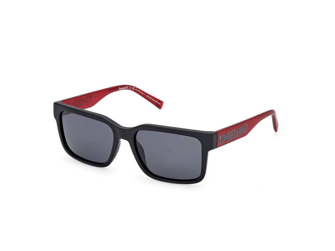 Lunettes de soleil timberland tb00012 02d negro rectangular infantil taille 54mm - Vue principale