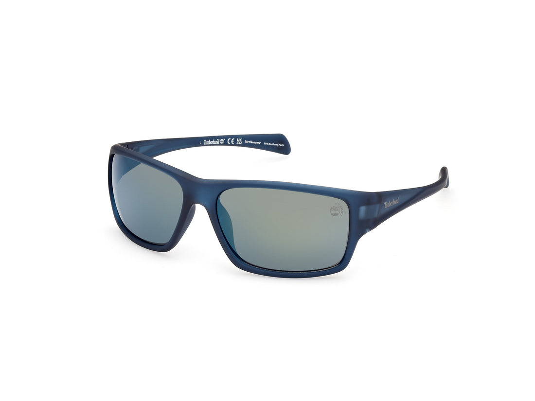 Lunettes de soleil timberland tb00017 91d azul rectangular masculino taille 61mm - Vue principale