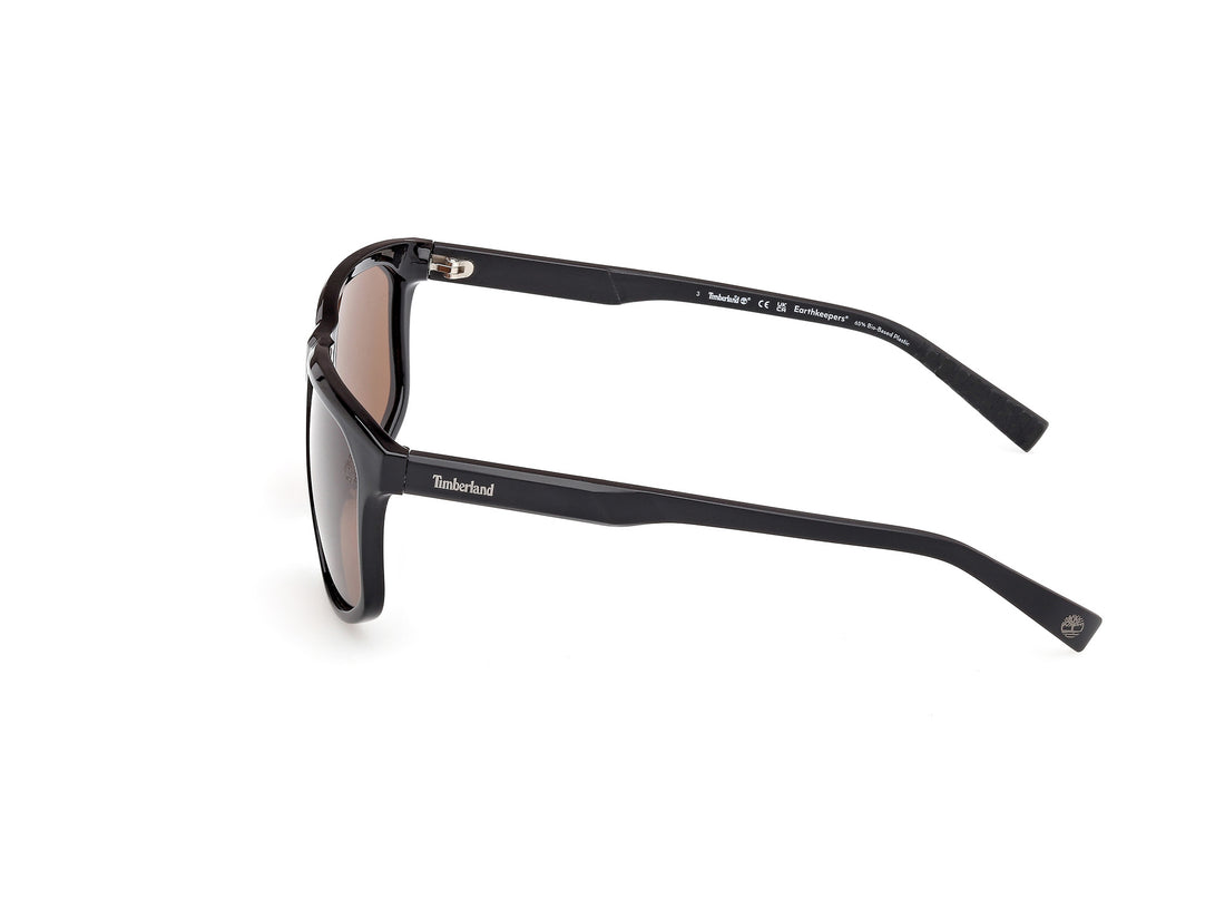 Óculos de sol timberland tb00036-h 01h negro rectangular masculino tamanho 60mm - Vista de detalhe