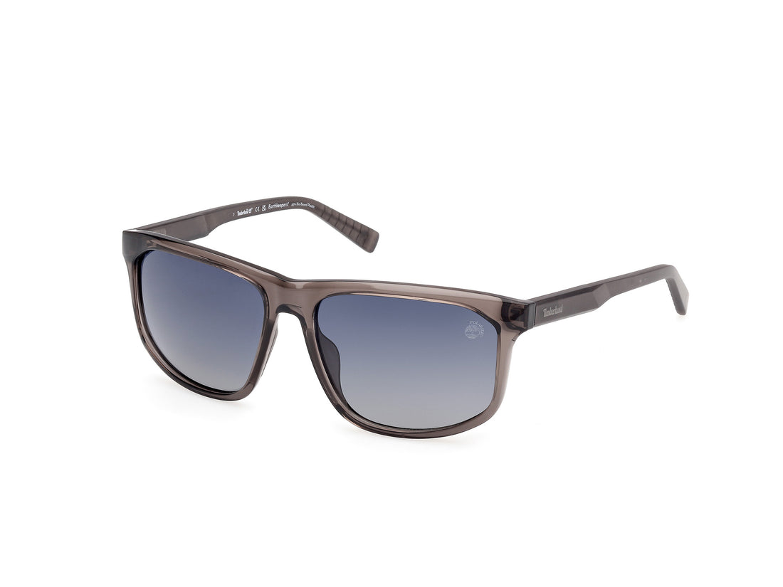 Óculos de sol timberland tb00036-h 20d gris rectangular masculino tamanho 60mm - Vista principal