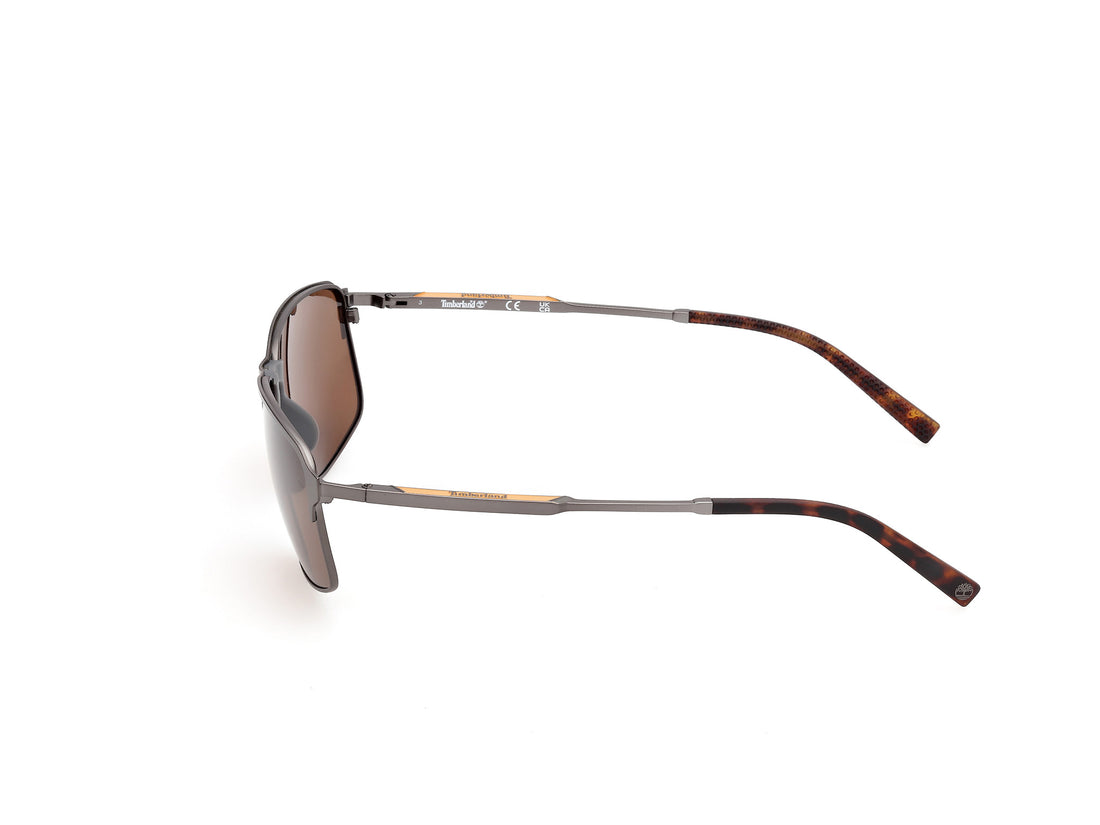 Sonnenbrillen timberland tb00040 09h plateado rectangular masculino größe 60mm - Detailansicht