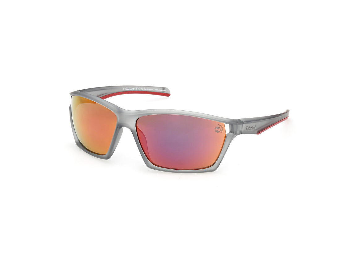 Occhiali da sole timberland tb00055 20d gris rectangular masculino taglia 66mm - Vista principale